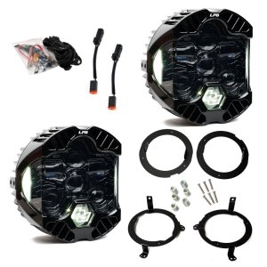 Jeep Wrangler Headlight Kit - Baja Designs - DOT LP6 - Clear - `18-`25